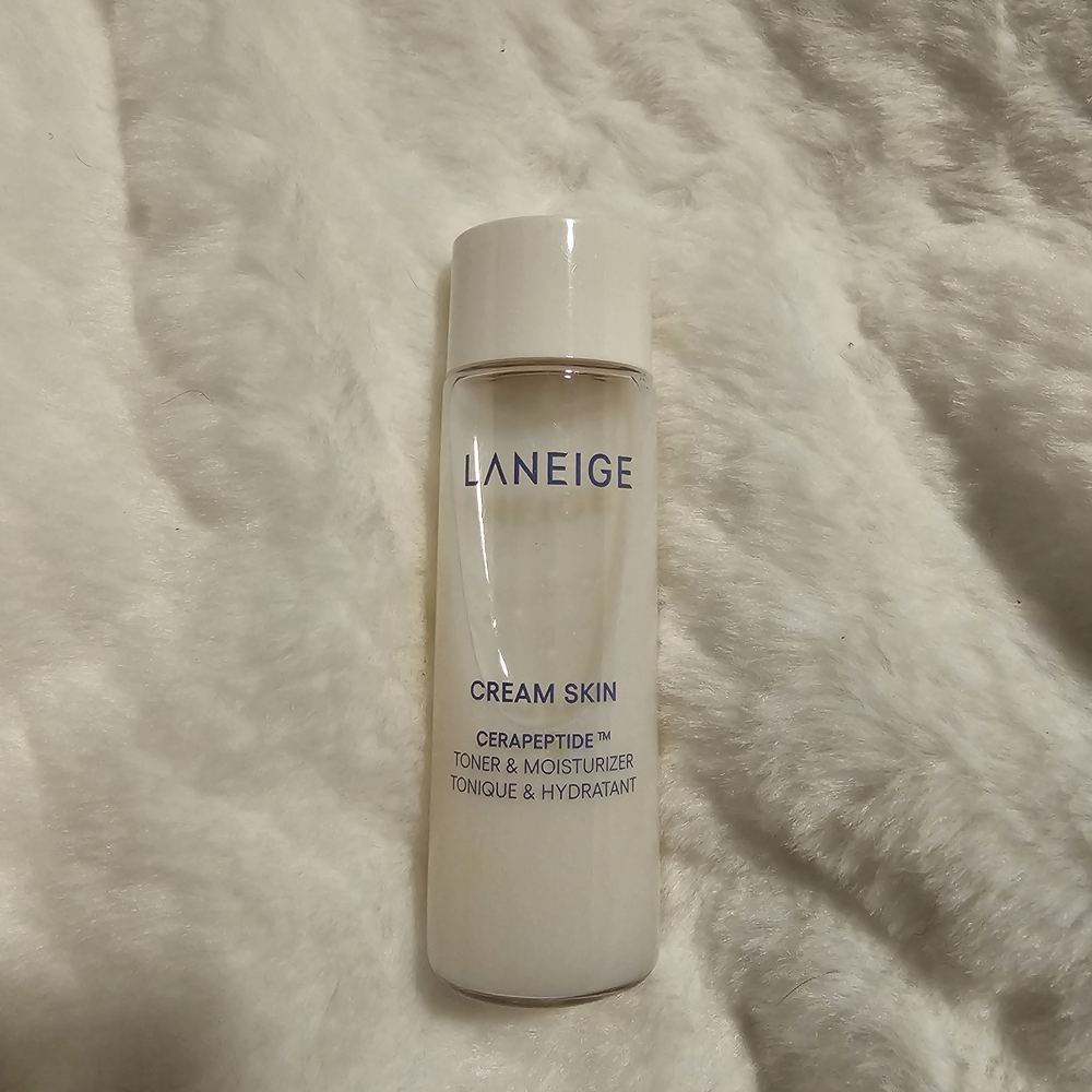 LANEIGE Cream Skin Cerapeptide Toner & Moisturizer - Deluxe Sample Size